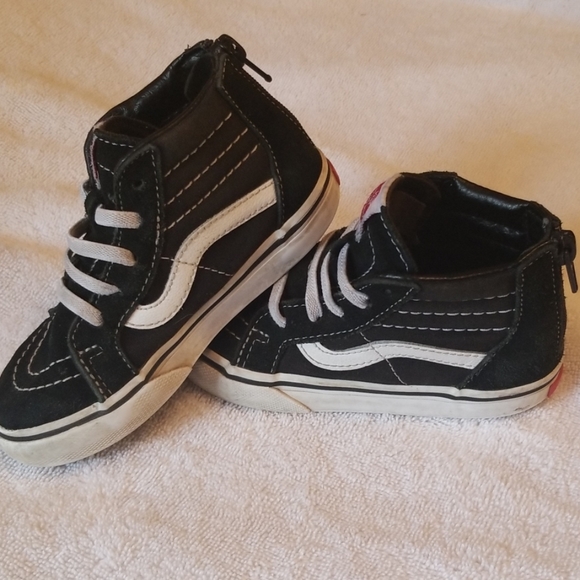 junior hi top vans